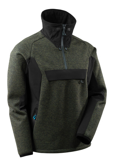 Jacke, Strick, k. Reißverschluss, Membra