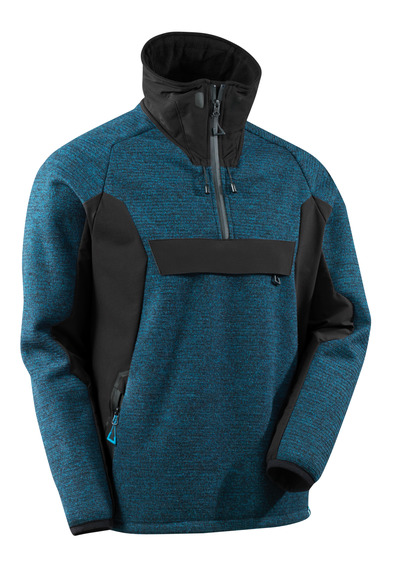 Jacke, Strick, k. Reißverschluss, Membra