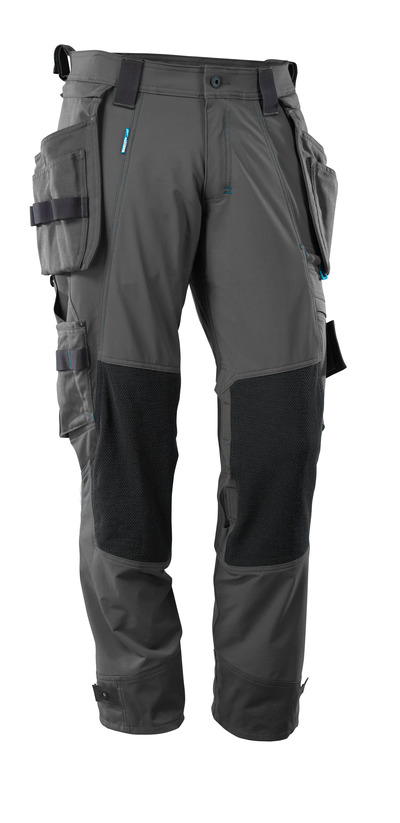 Trousers, holster pockets, stretch
