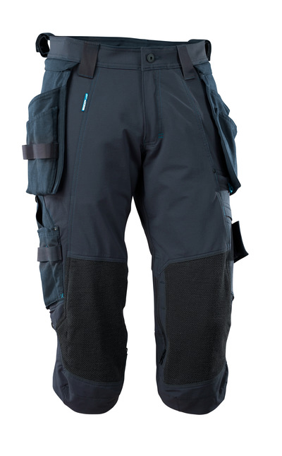 Dreiviertel-Hose, Hängetaschen, Stretchs